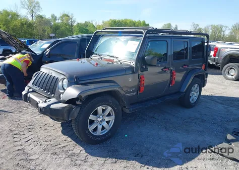 2016 Jeep Wrangler Unlimited Sahara z USA, uszkodzony, nr VIN 1C4BJWEG1GL202594